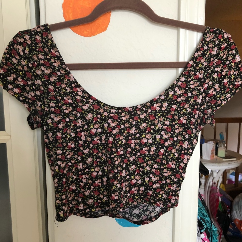 Floral Crop Top